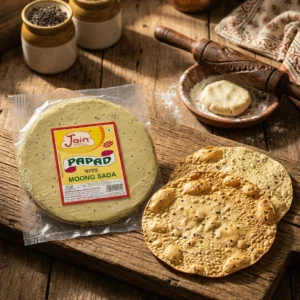 Moong dal sada papad