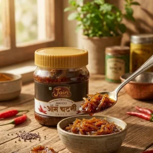 Aam Chutney Mango Sauce 500g | Sweet & Tangy Mango Chutney | Jain Pickle Wala