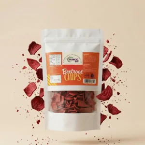 Beetroot Chips by Munchkari | Healthy Baked Beetroot Snacks | Multimillet Diet Chips