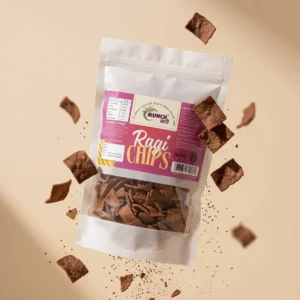 Munchkari Ragi Manchurian Chips – Crispy & Nutritious Baked Ragi Chips - 200 gms