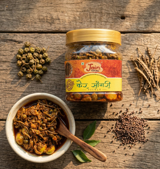 Traditional Rajasthani Ker Sangri Pickle - 400 gms
