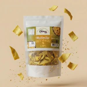 Multimillet Diet Broccoli Chips | Healthy, Crunchy & Guilt-Free Snack by Munchkari