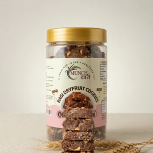 Ragi Dryfruit Cookies – Deliciously Crunchy Cookies with Rich Dry Fruits | Munchkari
