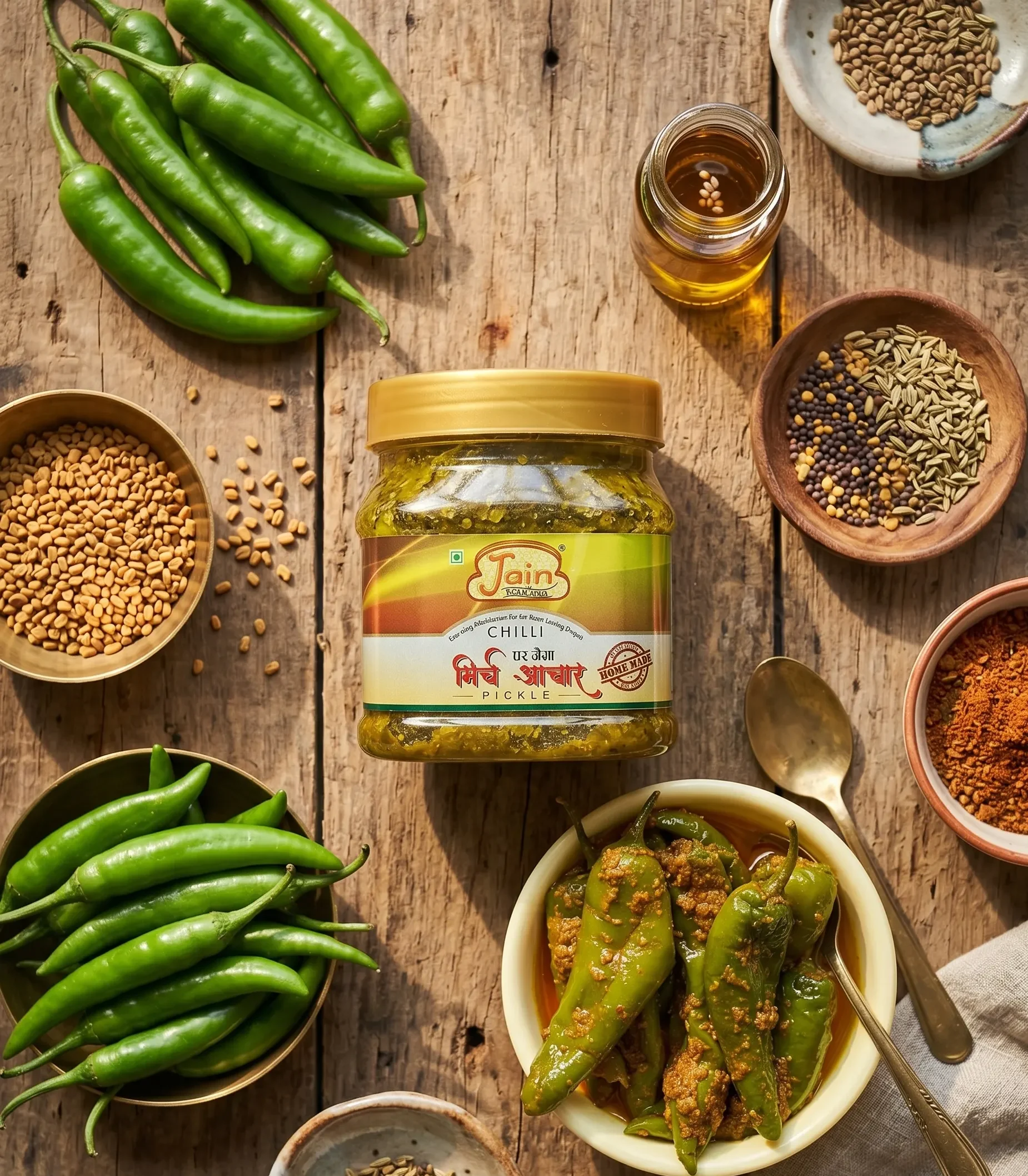 stuffed chilly pickle