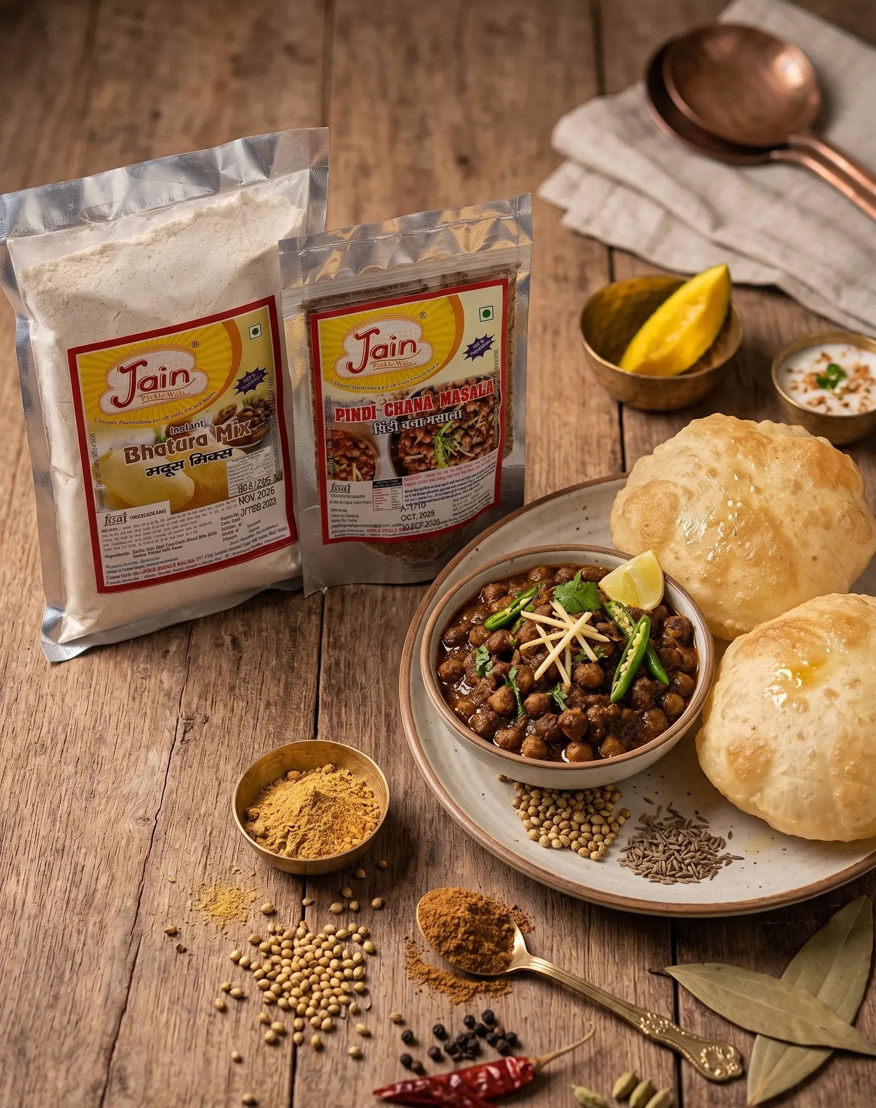 chhole bhature mix