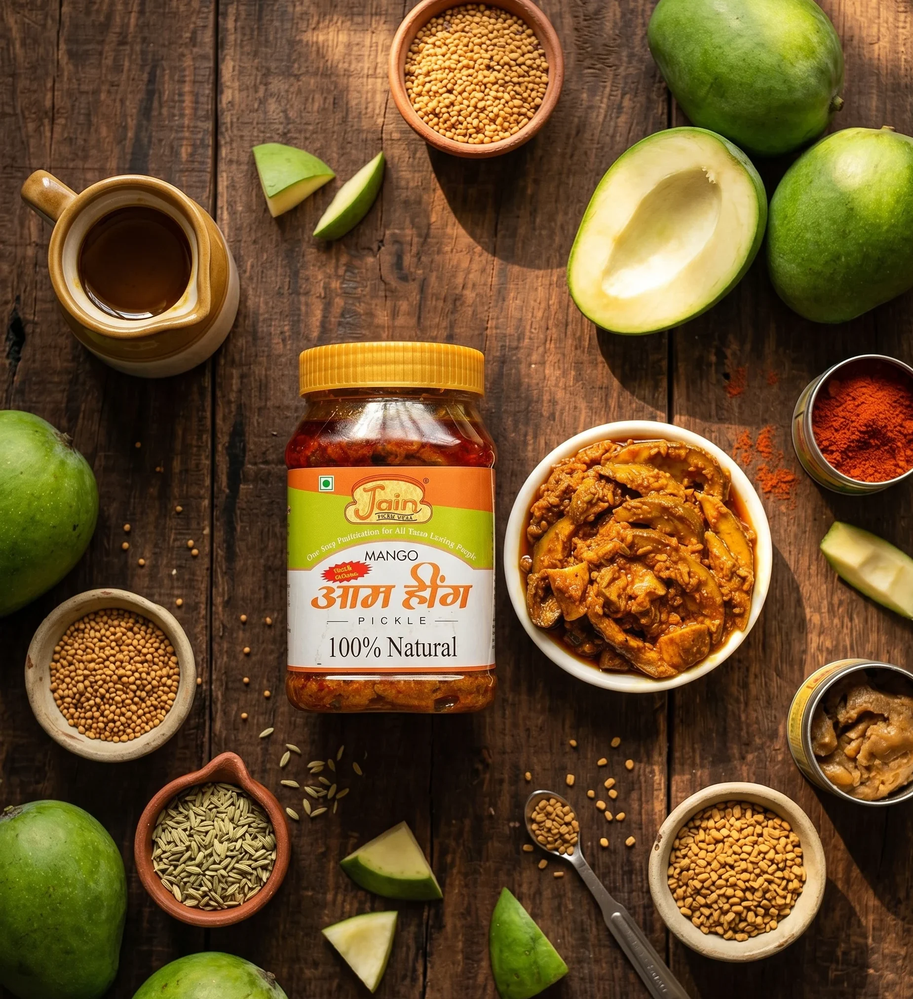 mango hing pickle