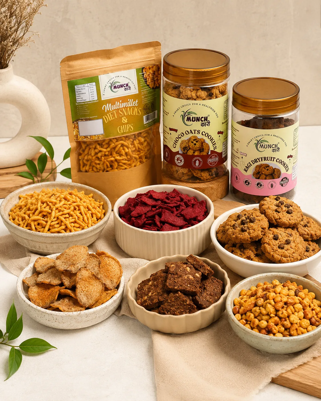 healthy millet snacks