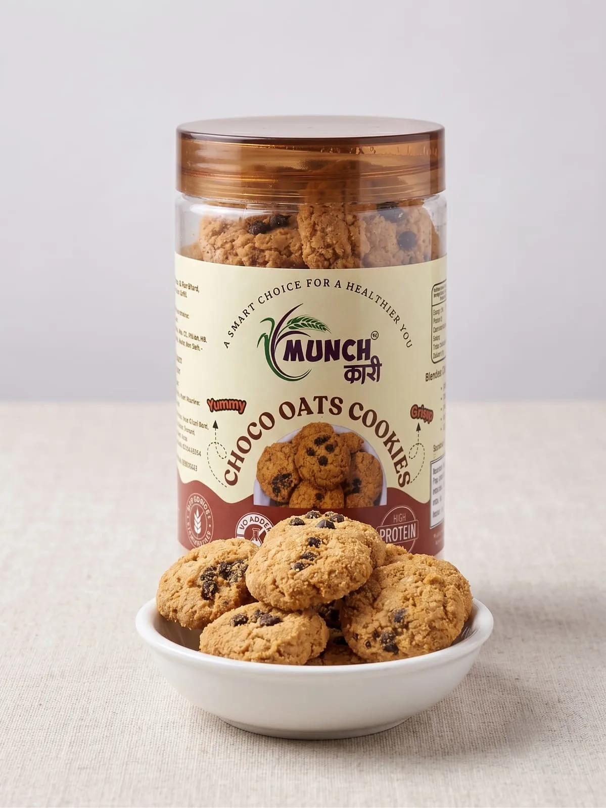 Choco chips Oats Cookies